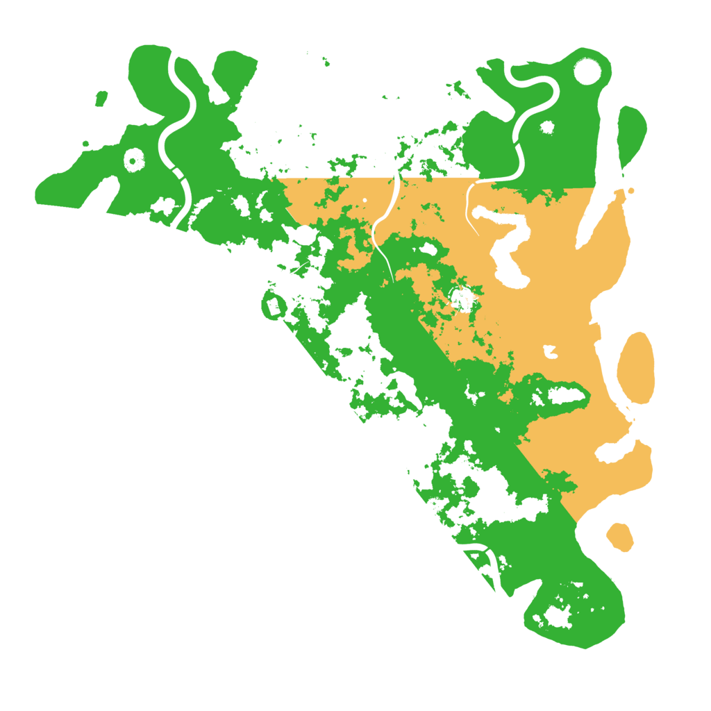 Biome Rust Map: Procedural Map, Size: 4700, Seed: 839990581