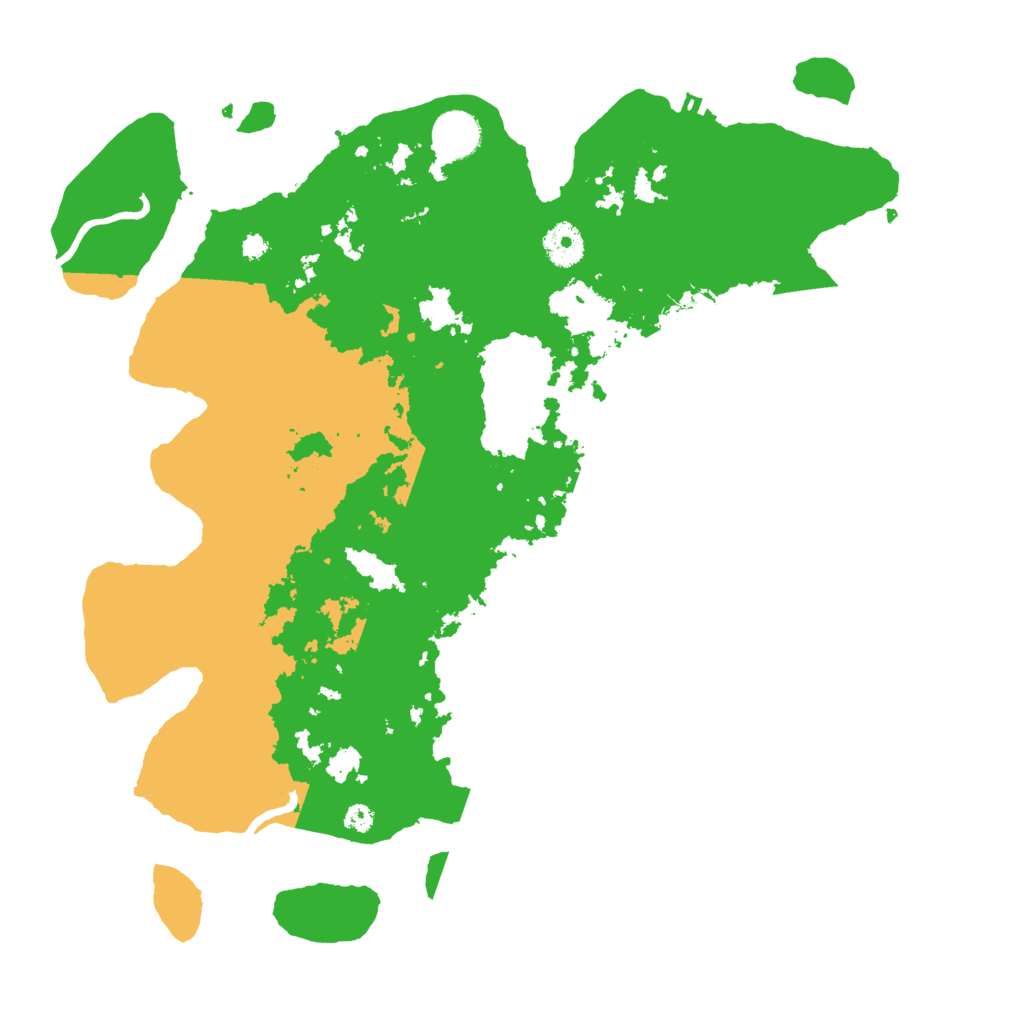 Biome Rust Map: Procedural Map, Size: 3700, Seed: 1733721628