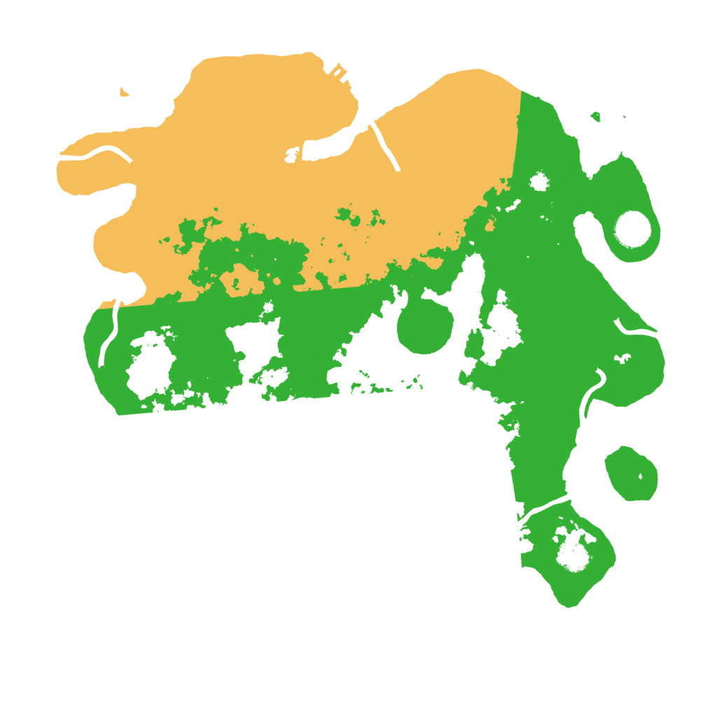 Biome Rust Map: Procedural Map, Size: 3500, Seed: 1980961521