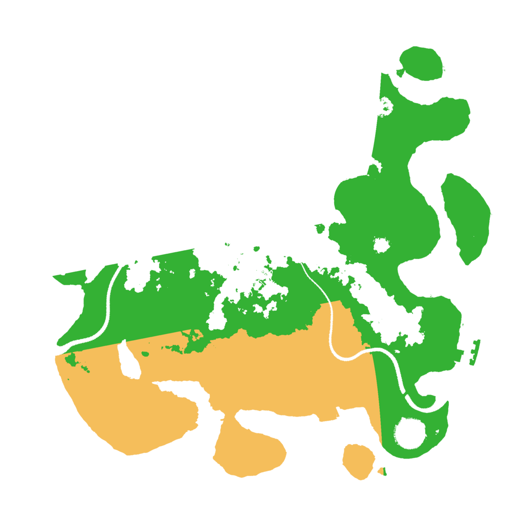 Biome Rust Map: Procedural Map, Size: 3000, Seed: 273220190