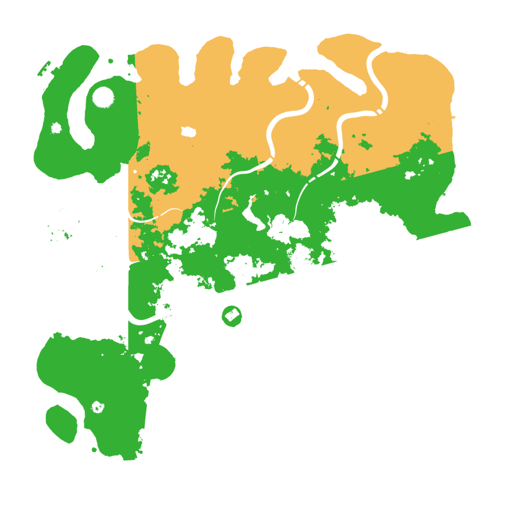 Biome Rust Map: Procedural Map, Size: 4250, Seed: 592621503
