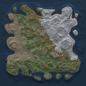 Thumbnail Rust Map: Procedural Map, Size: 4250, Seed: 475718356, 20 Monuments