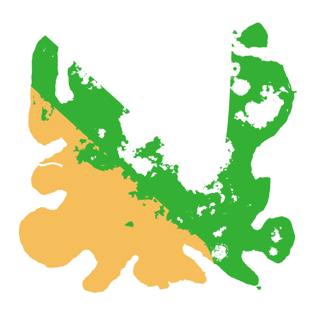 Biome Rust Map: Procedural Map, Size: 3500, Seed: 1317987029