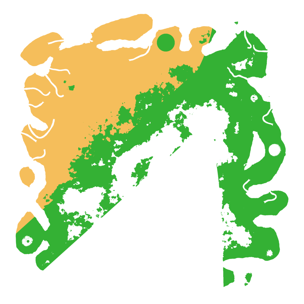 Biome Rust Map: Procedural Map, Size: 4500, Seed: 367443541