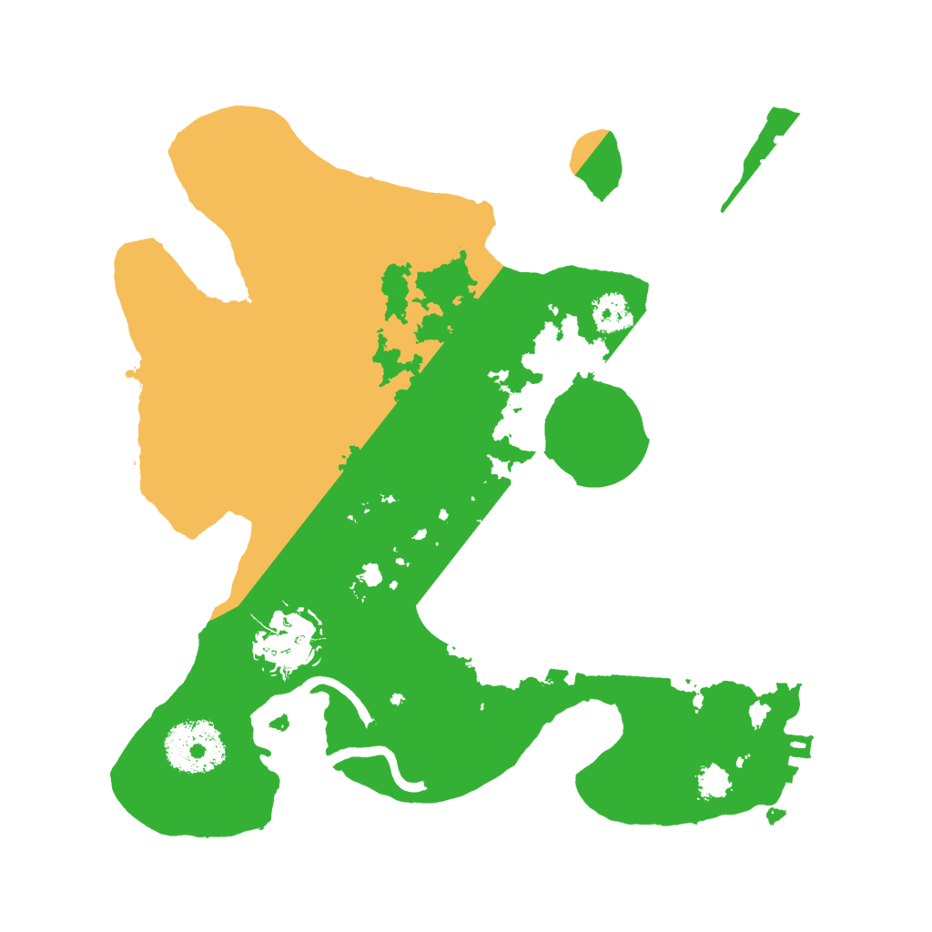 Biome Rust Map: Procedural Map, Size: 2500, Seed: 1565250087