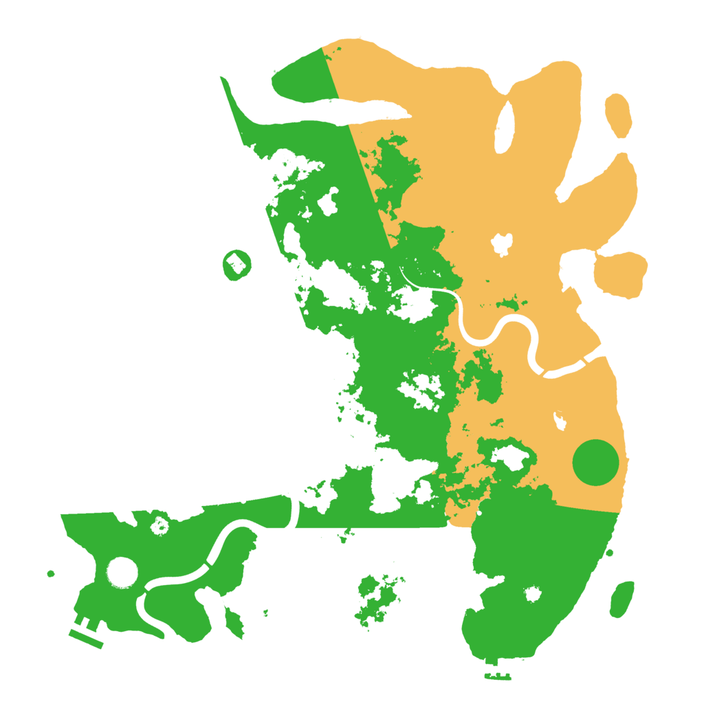 Biome Rust Map: Procedural Map, Size: 4000, Seed: 580844713