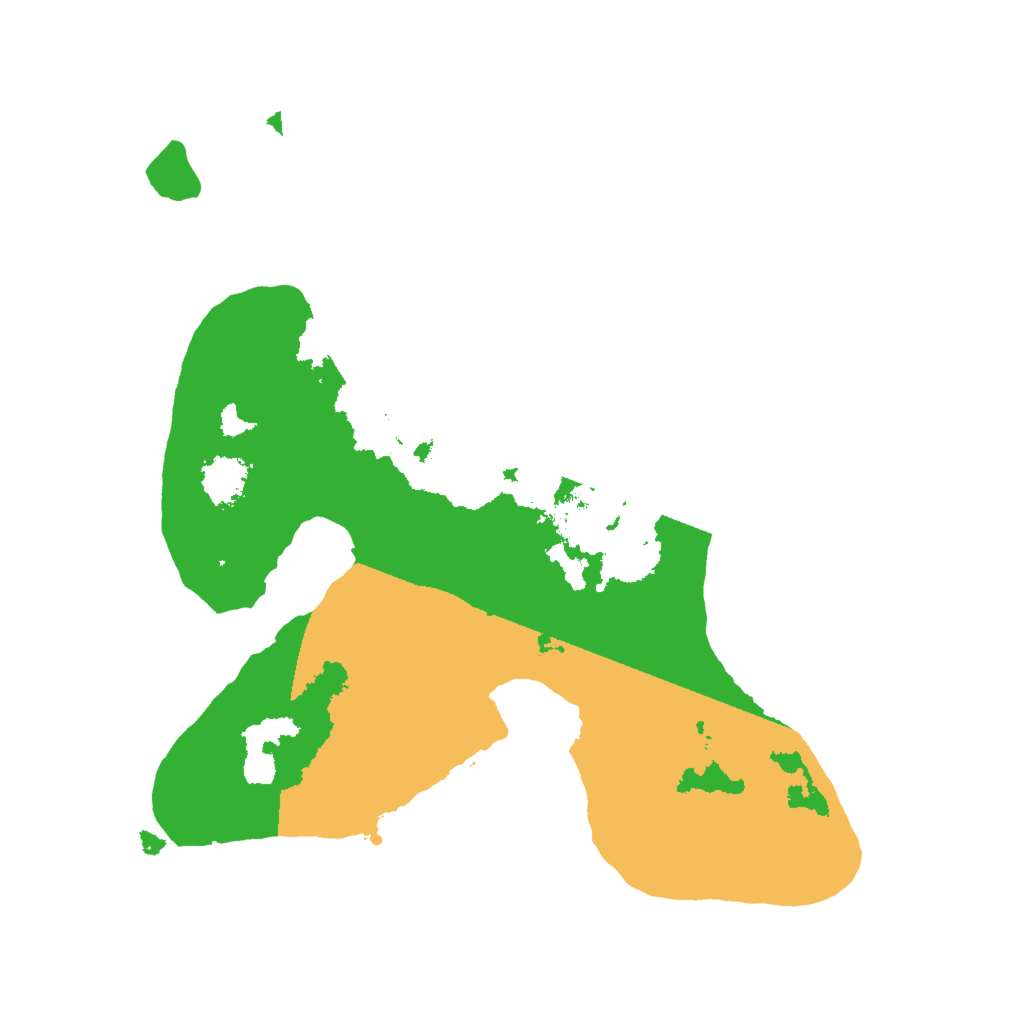 Biome Rust Map: Procedural Map, Size: 2000, Seed: 163