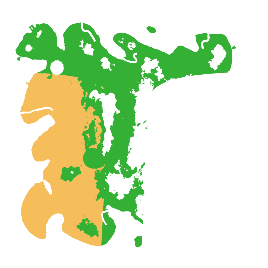 Biome Rust Map: Procedural Map, Size: 3500, Seed: 1786893557