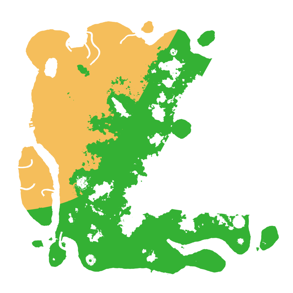 Biome Rust Map: Procedural Map, Size: 4250, Seed: 912773778