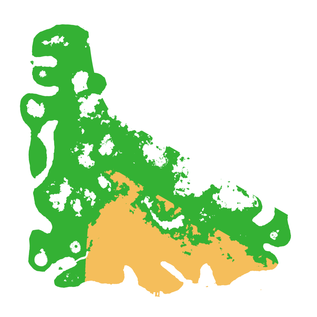Biome Rust Map: Procedural Map, Size: 4300, Seed: 660325657
