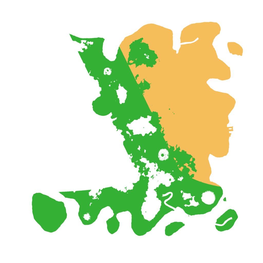 Biome Rust Map: Procedural Map, Size: 3500, Seed: 1679226684