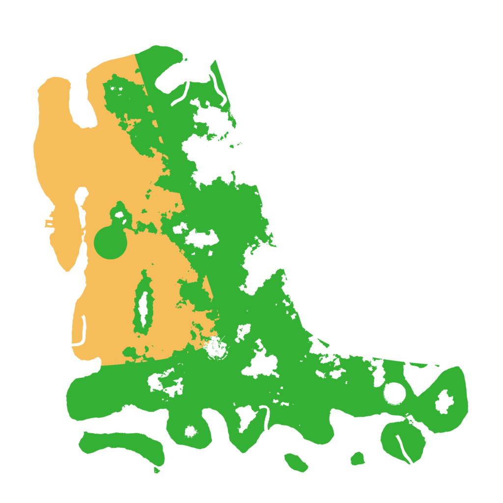 Biome Rust Map: Procedural Map, Size: 4000, Seed: 1337420815