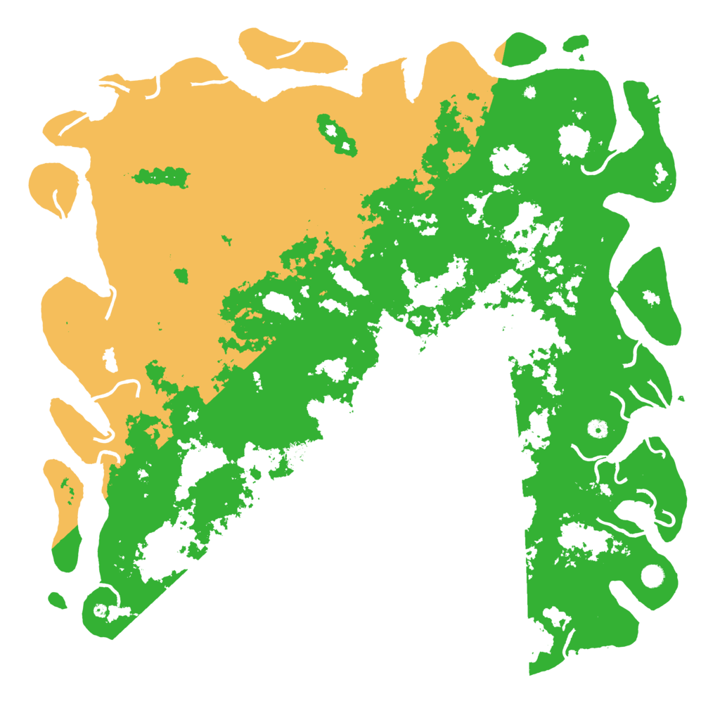 Biome Rust Map: Procedural Map, Size: 5500, Seed: 700200502