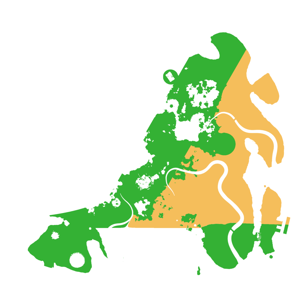 Biome Rust Map: Procedural Map, Size: 3590, Seed: 642820