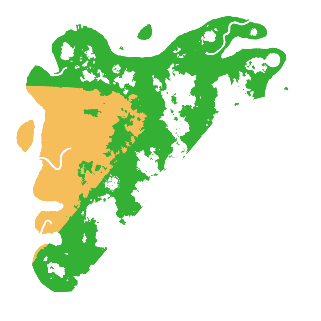 Biome Rust Map: Procedural Map, Size: 4000, Seed: 83642999