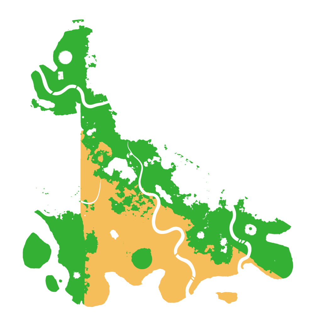 Biome Rust Map: Procedural Map, Size: 4250, Seed: 15651
