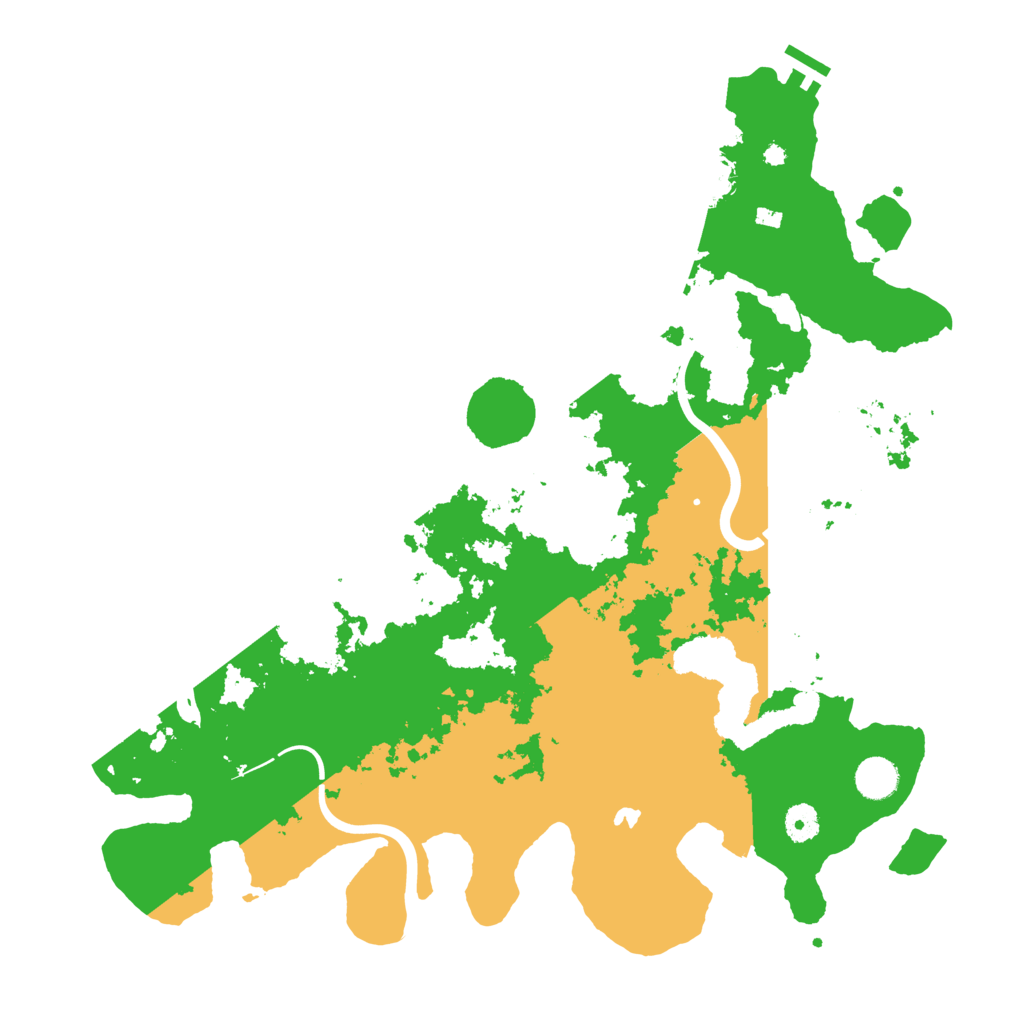 Biome Rust Map: Procedural Map, Size: 4250, Seed: 3301