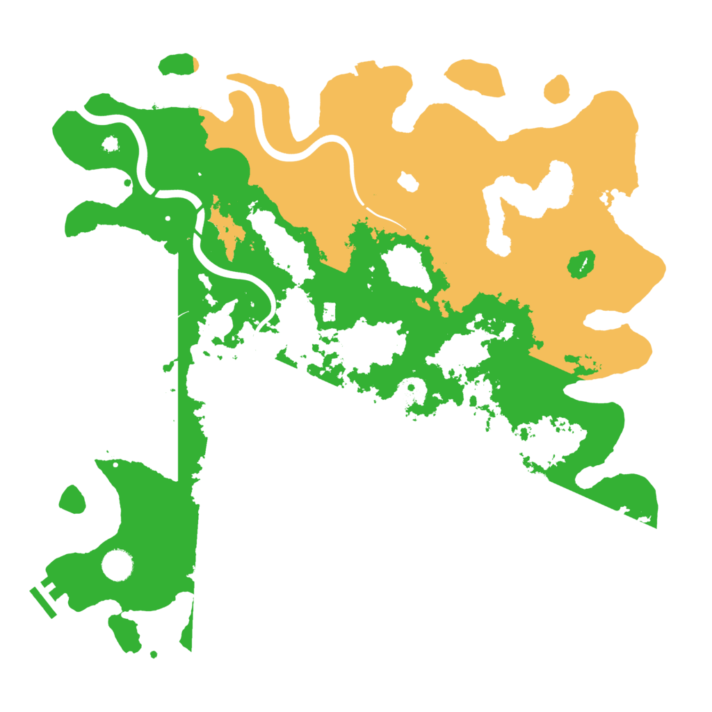 Biome Rust Map: Procedural Map, Size: 4000, Seed: 36638717