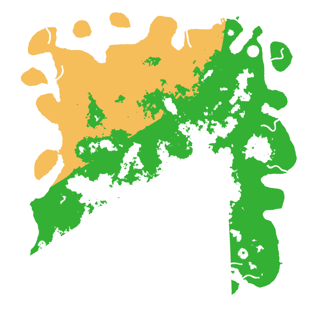 Biome Rust Map: Procedural Map, Size: 4600, Seed: 80583087