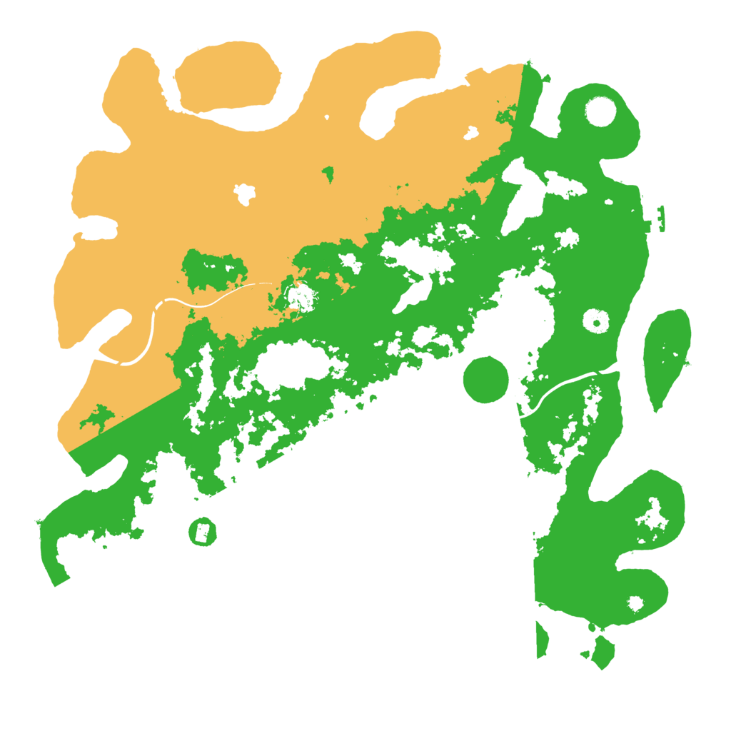 Biome Rust Map: Procedural Map, Size: 4250, Seed: 148157