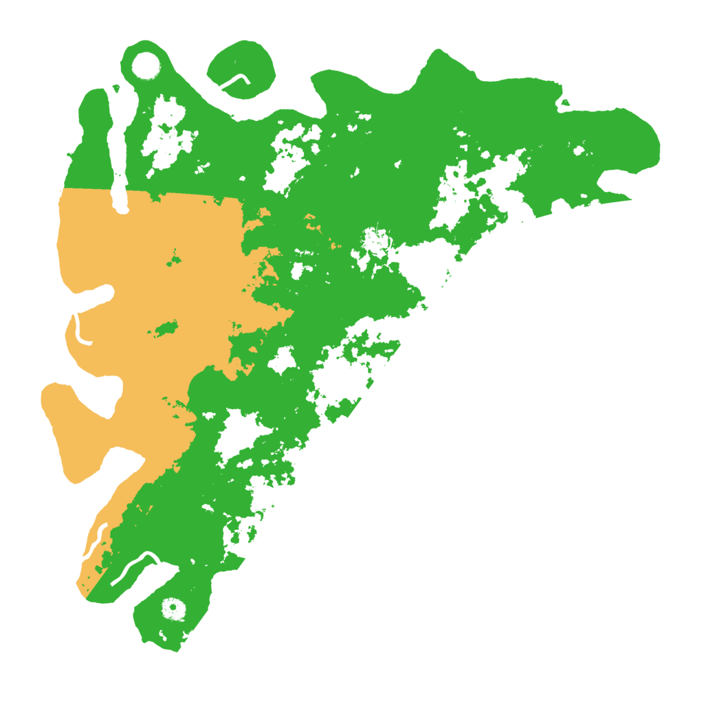 Biome Rust Map: Procedural Map, Size: 4500, Seed: 1158091371