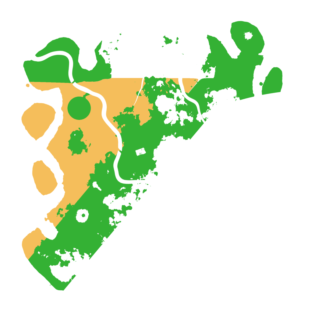 Biome Rust Map: Procedural Map, Size: 3550, Seed: 328038