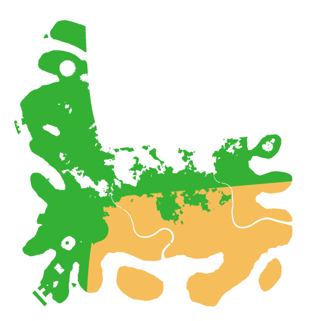 Biome Rust Map: Procedural Map, Size: 3550, Seed: 717179