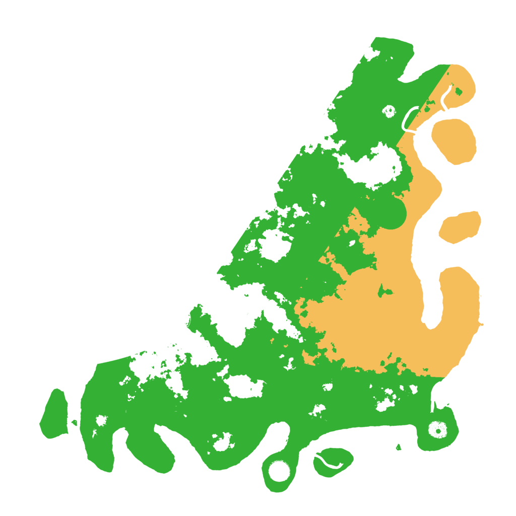 Biome Rust Map: Procedural Map, Size: 4300, Seed: 66099059