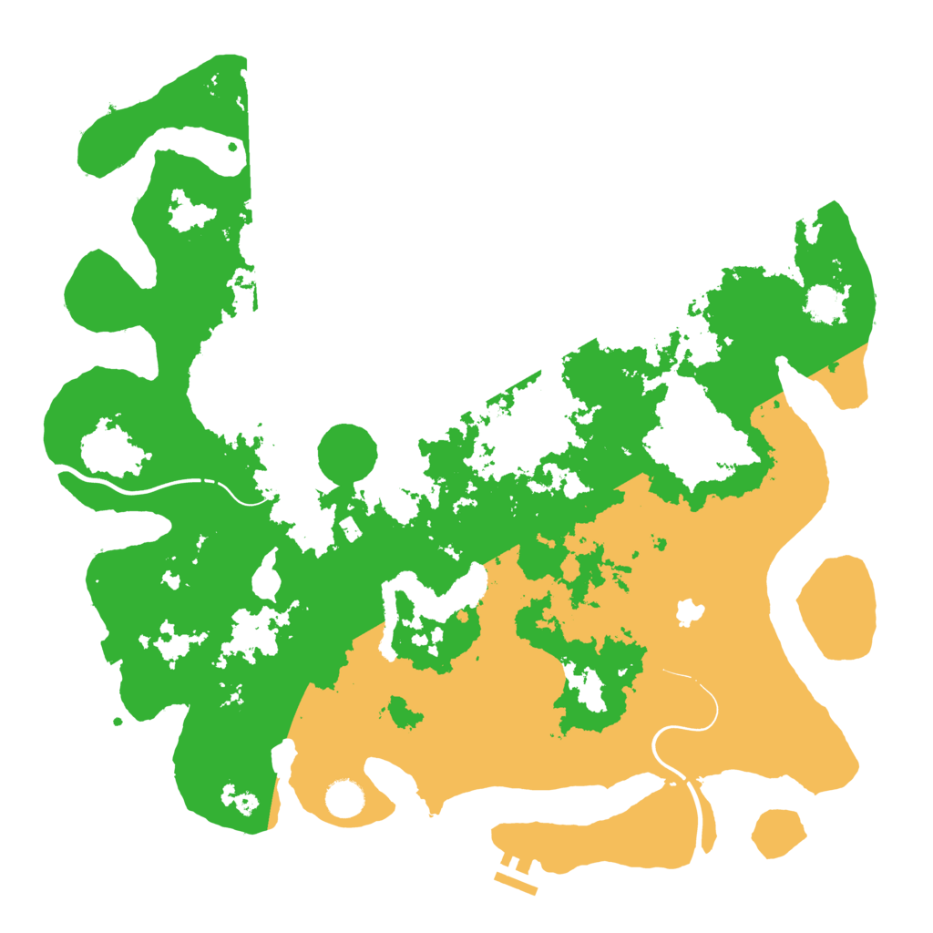 Biome Rust Map: Procedural Map, Size: 4250, Seed: 2067964194
