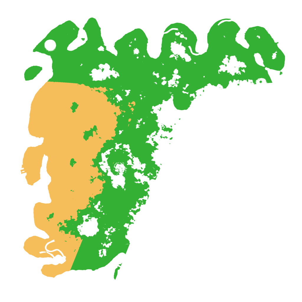 Biome Rust Map: Procedural Map, Size: 4650, Seed: 22089951