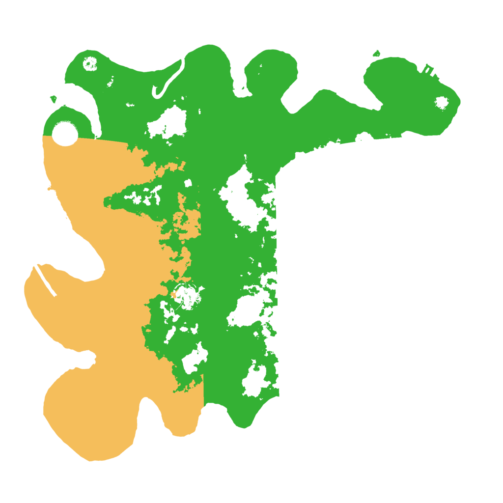 Biome Rust Map: Procedural Map, Size: 3550, Seed: 155331