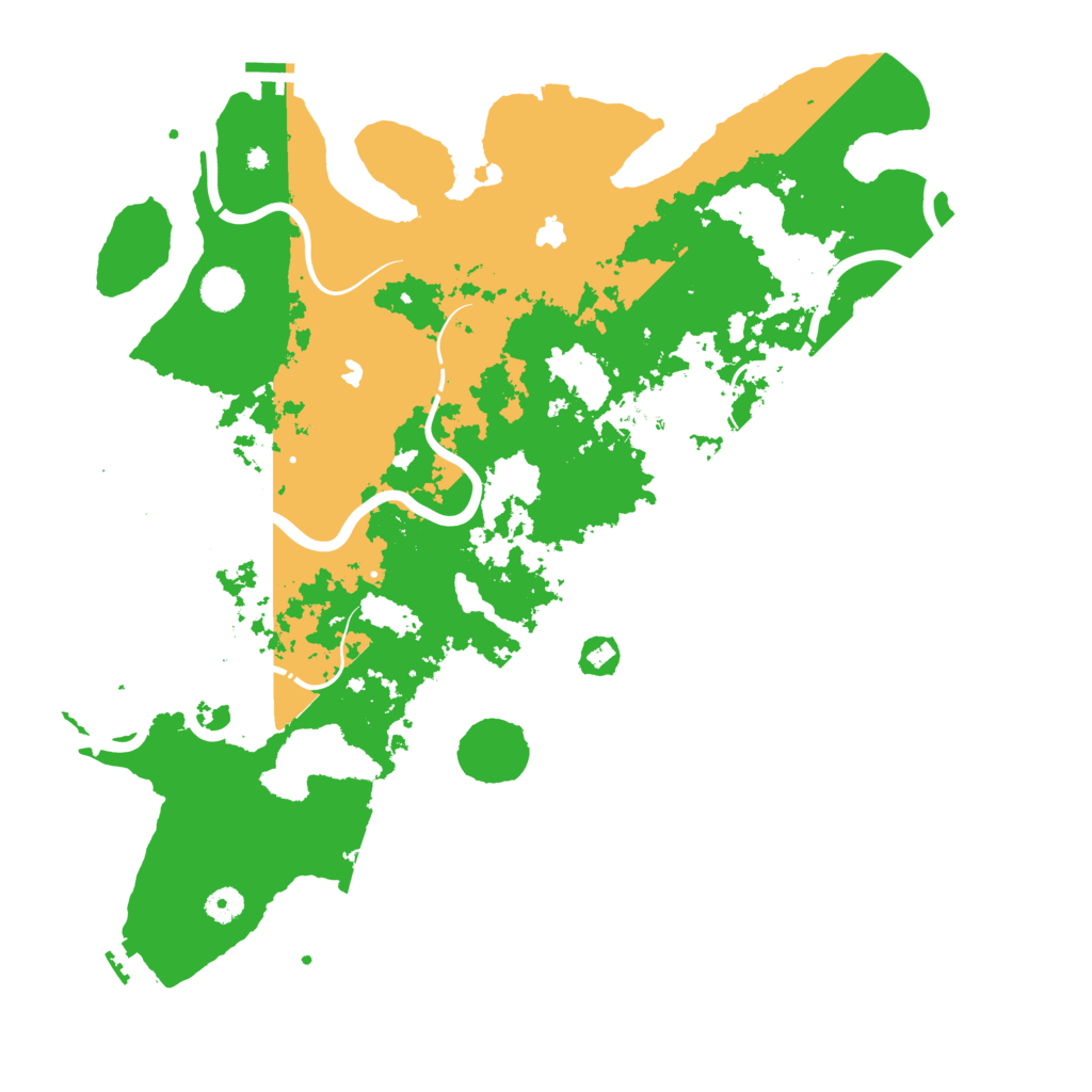 Biome Rust Map: Procedural Map, Size: 4500, Seed: 3224