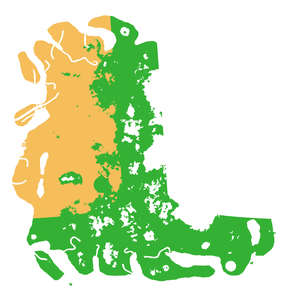 Biome Rust Map: Procedural Map, Size: 5000, Seed: 133750
