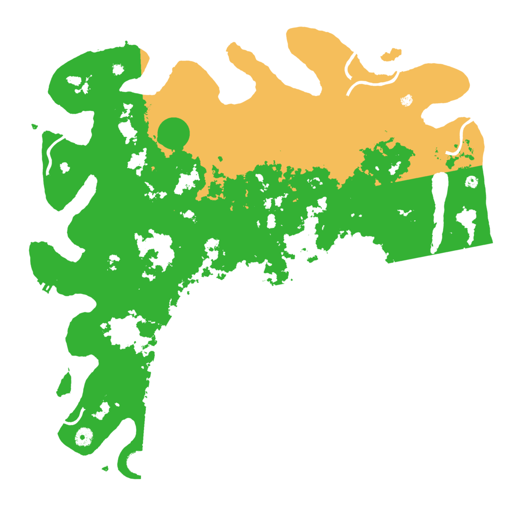 Biome Rust Map: Procedural Map, Size: 4300, Seed: 2134201837