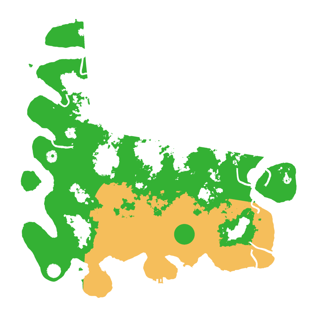 Biome Rust Map: Procedural Map, Size: 4000, Seed: 158345707