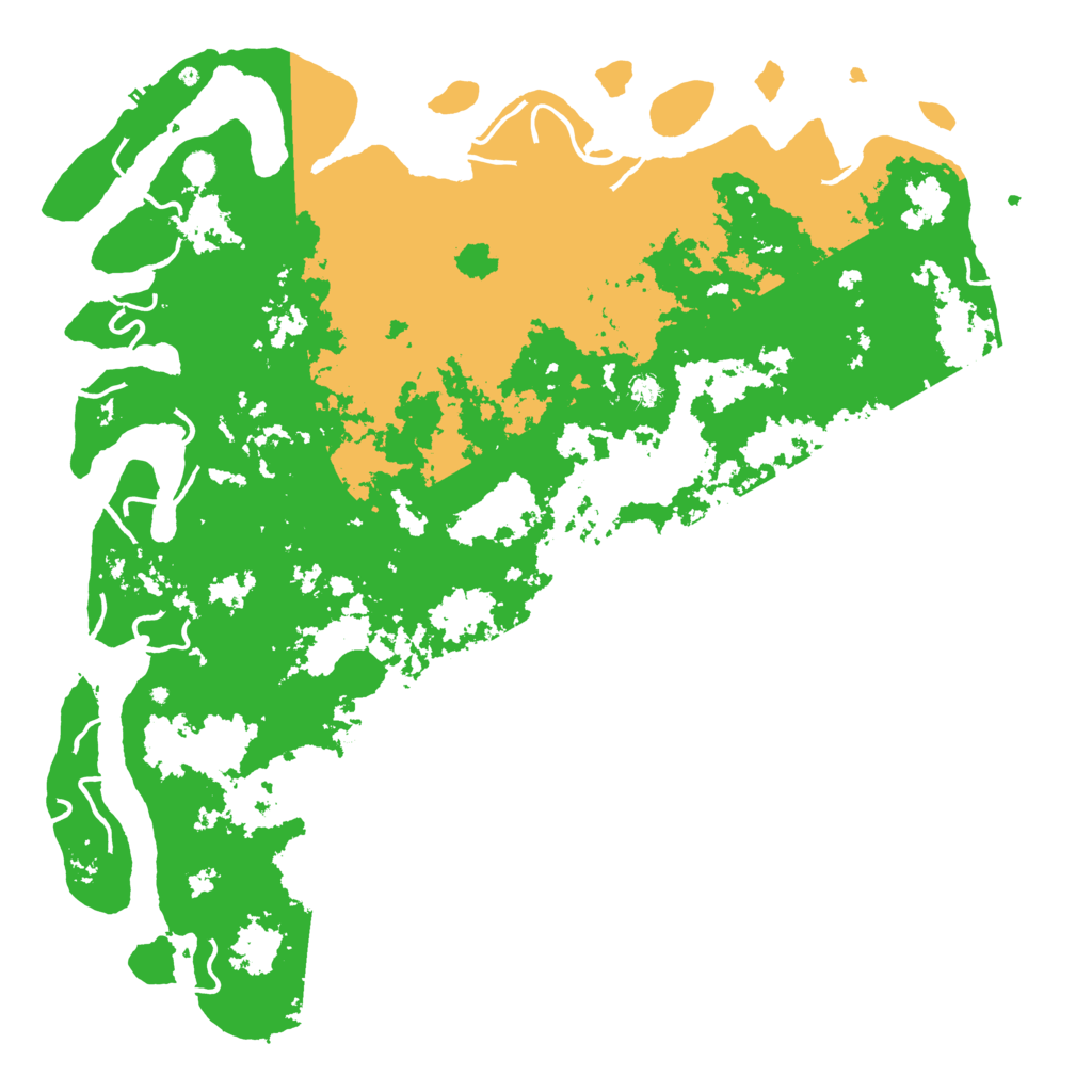 Biome Rust Map: Procedural Map, Size: 6000, Seed: 261