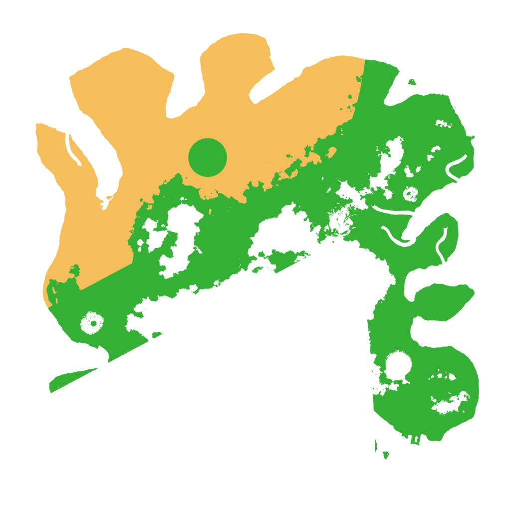 Biome Rust Map: Procedural Map, Size: 3500, Seed: 1155089735