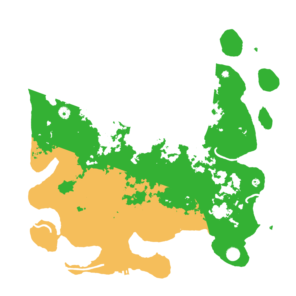 Biome Rust Map: Procedural Map, Size: 3800, Seed: 3278956