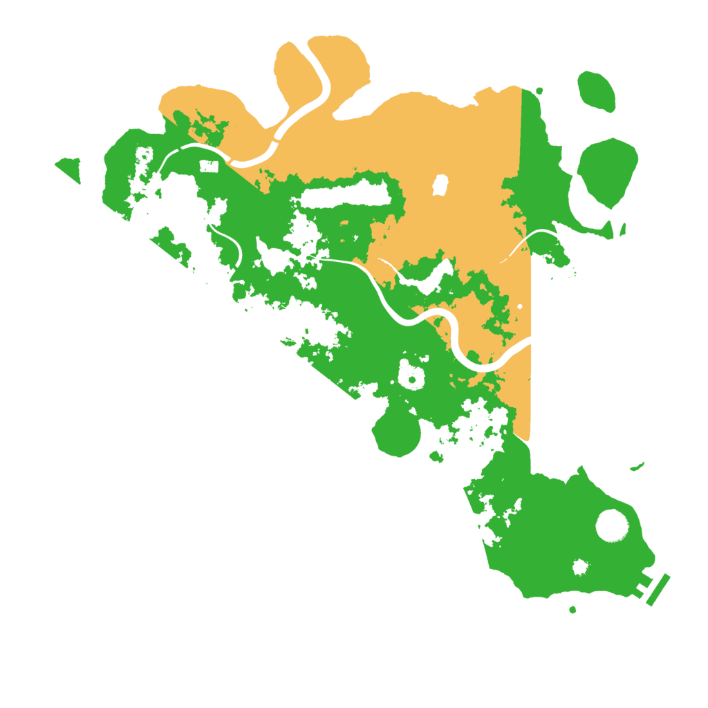 Biome Rust Map: Procedural Map, Size: 4050, Seed: 568
