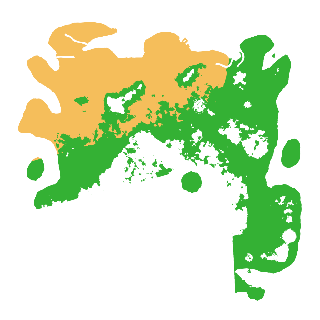 Biome Rust Map: Procedural Map, Size: 4250, Seed: 969627155