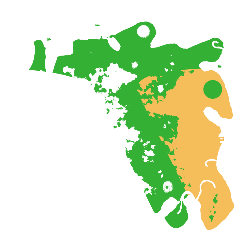 Biome Rust Map: Procedural Map, Size: 3570, Seed: 178718