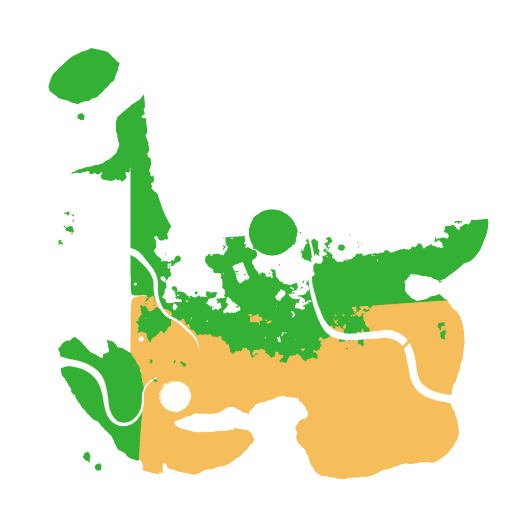 Biome Rust Map: Procedural Map, Size: 3000, Seed: 4120