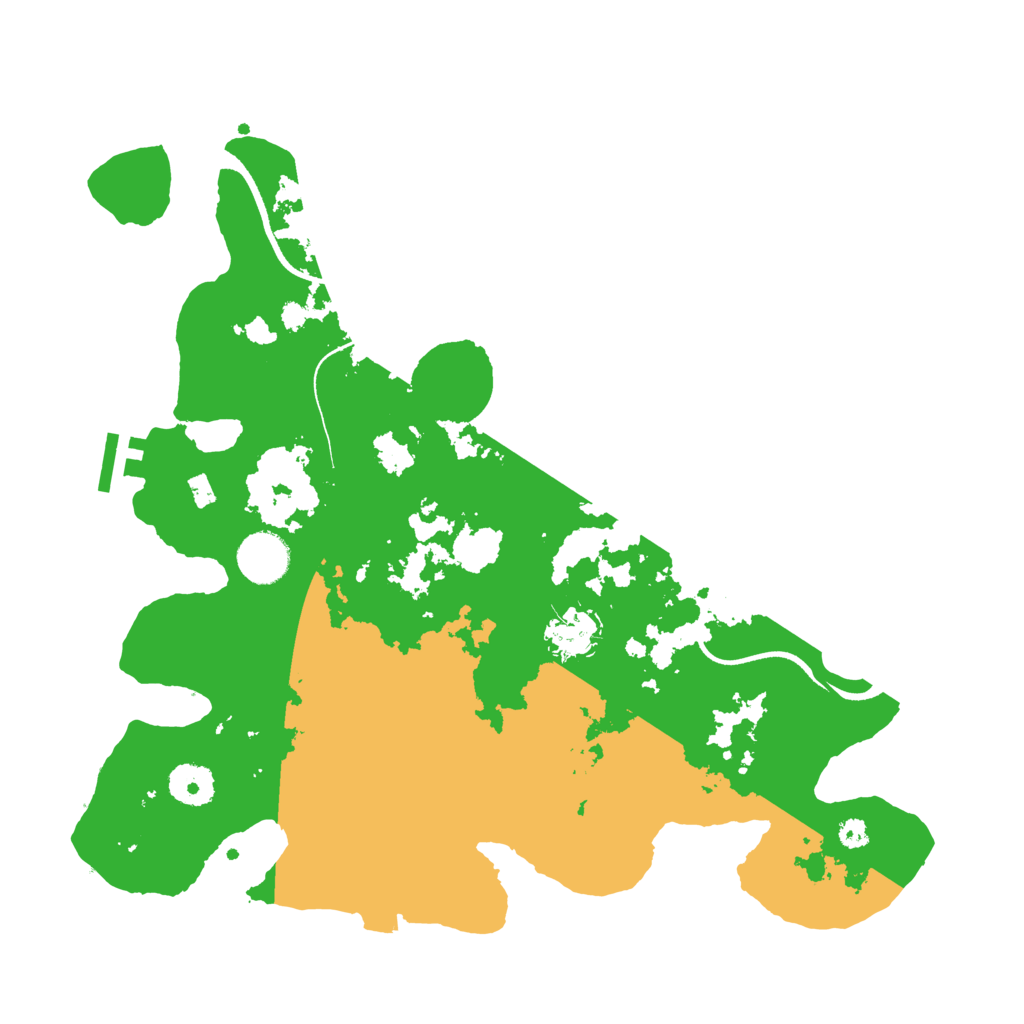 Biome Rust Map: Procedural Map, Size: 3500, Seed: 732482942