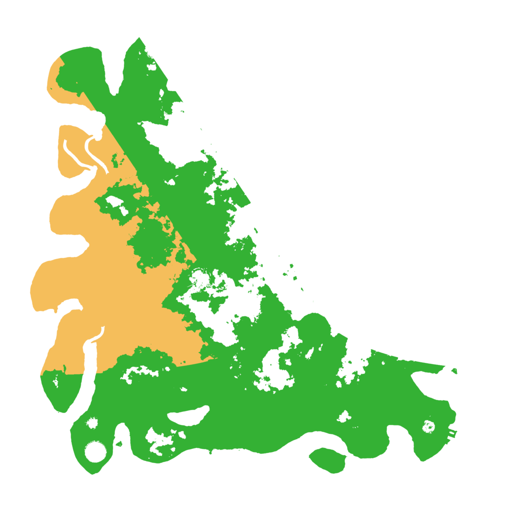 Biome Rust Map: Procedural Map, Size: 4250, Seed: 45303