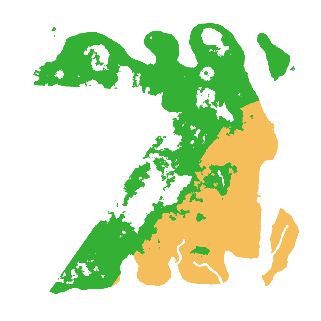 Biome Rust Map: Procedural Map, Size: 3500, Seed: 963899629