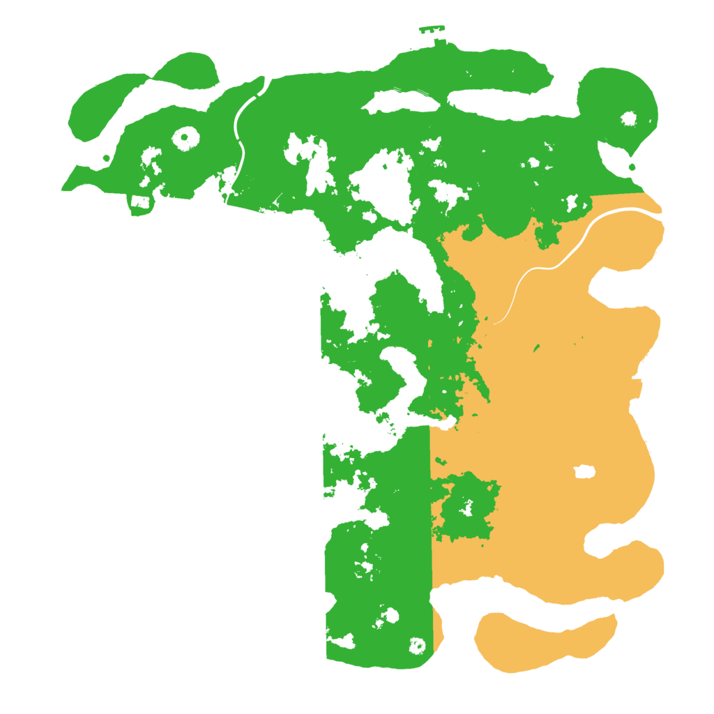 Biome Rust Map: Procedural Map, Size: 4250, Seed: 2013871566