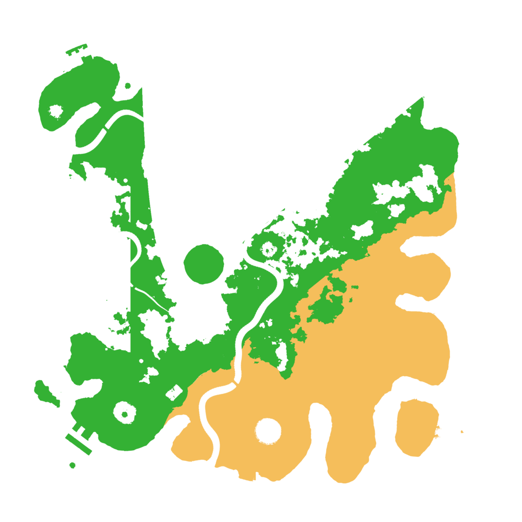 Biome Rust Map: Procedural Map, Size: 3550, Seed: 867237