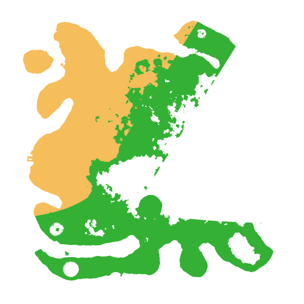 Biome Rust Map: Procedural Map, Size: 3500, Seed: 838961186