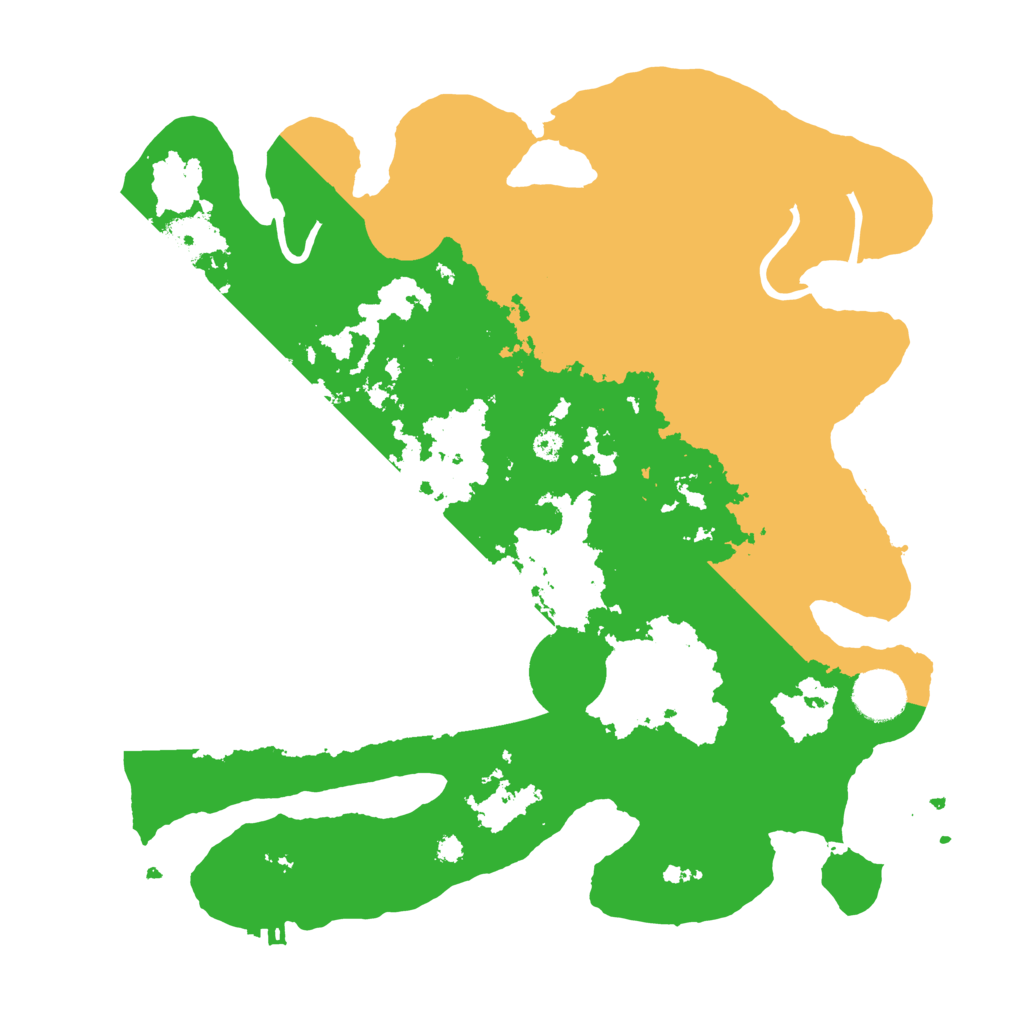 Biome Rust Map: Procedural Map, Size: 3500, Seed: 1467196941