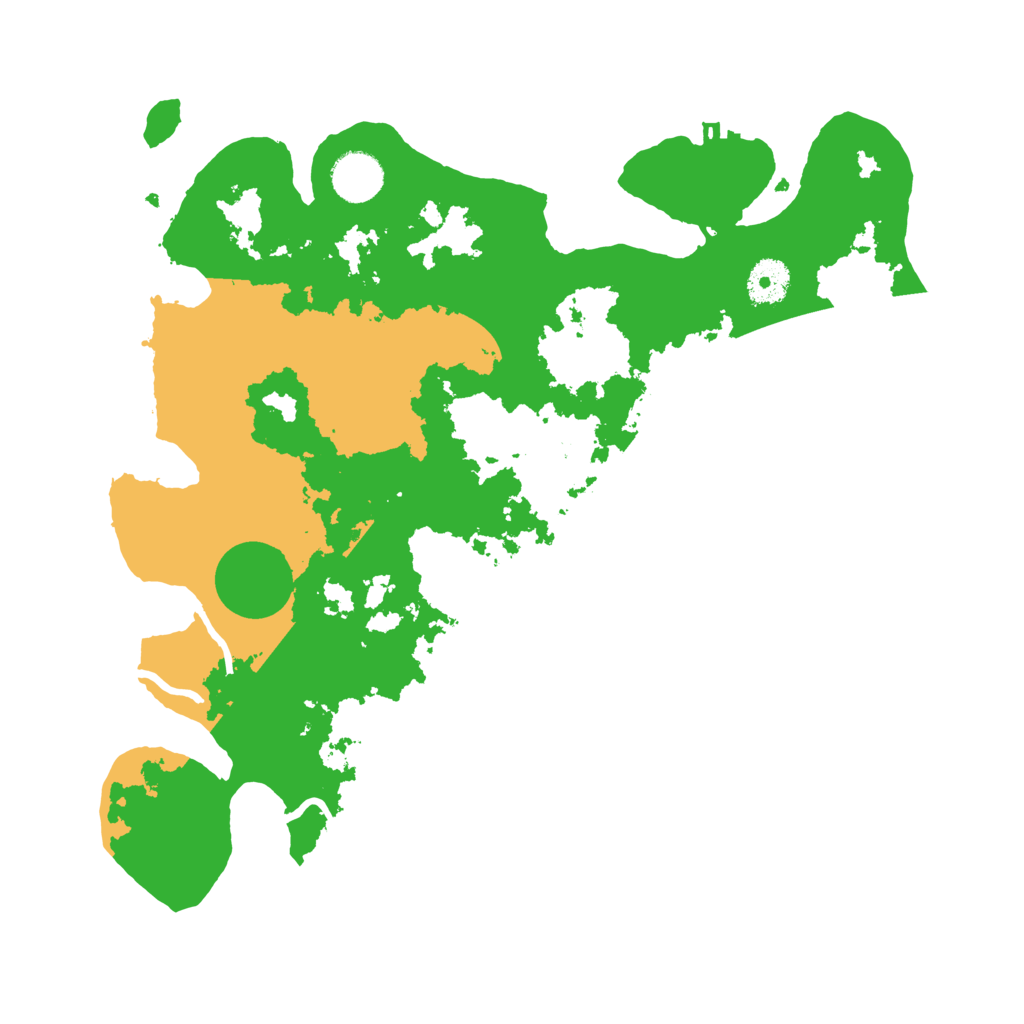 Biome Rust Map: Procedural Map, Size: 3550, Seed: 601149